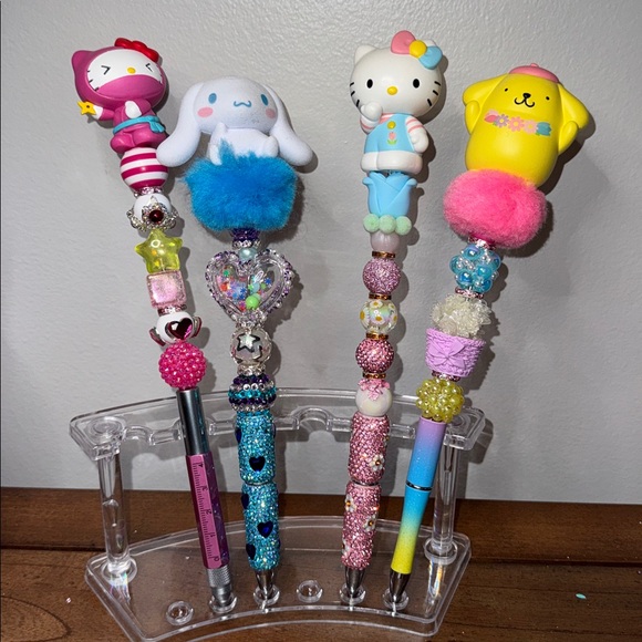 Cute Bunny Plush Toy Set - White and Tan - Picture 5 of 10